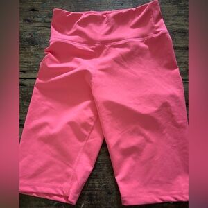 Girls pink capris size small